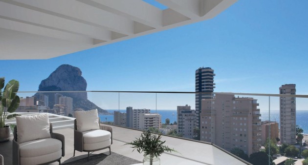 Nowo zbudowane - Apartament - Calpe - Playa Cantal Roig
