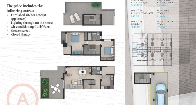 Nybygg - Town House - La Manga