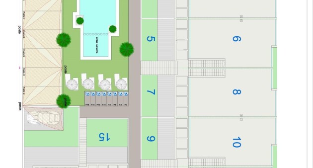 Nowo zbudowane - Town House - Orihuela costa - Entre golf