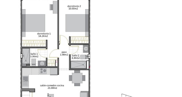 New Build - Bungalow - San Pedro del Pinatar - Los Cuarteros