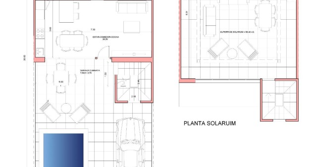 Nowo zbudowane - Town House - Fuente Álamo - La Pinilla