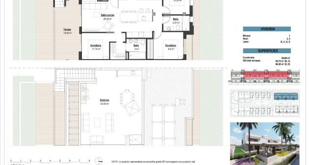 Nowo zbudowane - Bungalow - Los Alcázares - Serena Golf