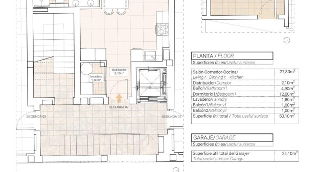 Nowo zbudowane - Apartament - Hondon de las Nieves - Pueblo