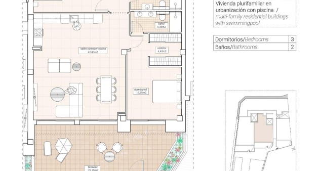 Nowo zbudowane - Apartament - Hondon de las Nieves - Pueblo