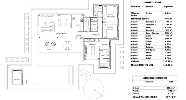 Nouvelle construction - Villa - Aspe - Poligono 19