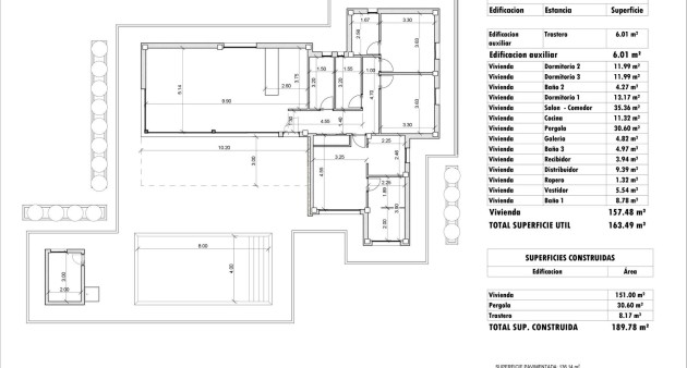 Nouvelle construction - Villa - Aspe - Poligono 19