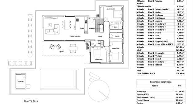 Nouvelle construction - Villa - Aspe - Poligono 19