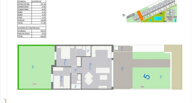Nueva construcción  - Bungalow - Pilar de La Horadada - pueblo