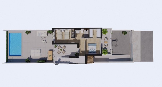 New Build - Town House - Los Alcázares - Serena Golf