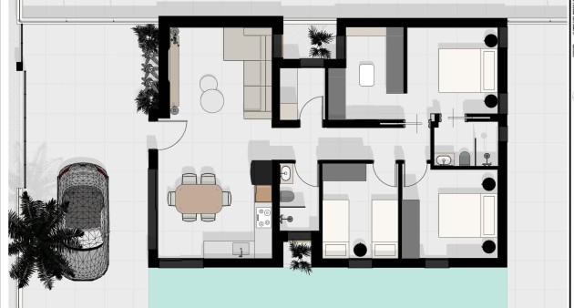 Nybygg - Villa - Benijófar - Urb. Monteazul
