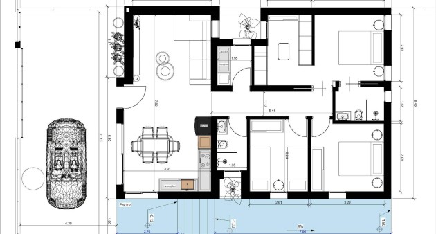 Nybygg - Villa - Benijófar - Urb. Monteazul
