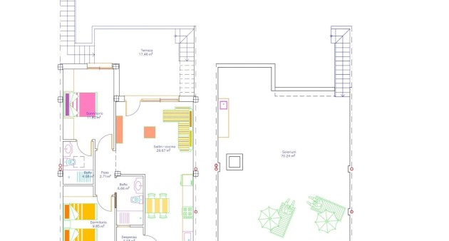 Nouvelle construction - Bungalow - San Javier - pueblo