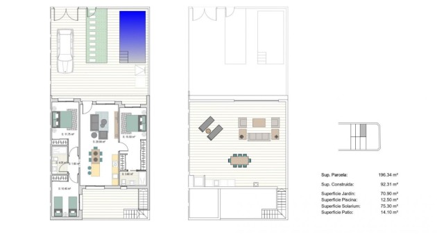 Nouvelle construction - Town House - San Javier - Parque del doce