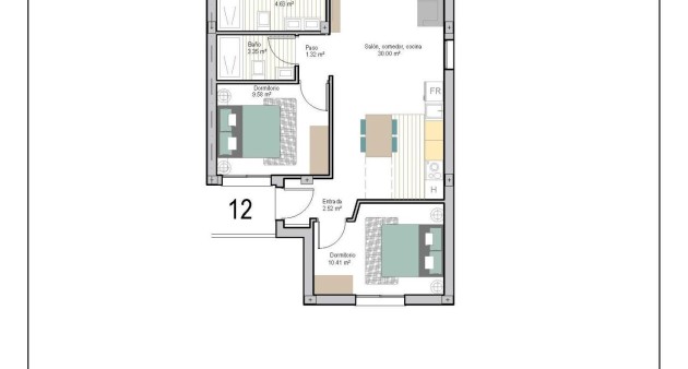 Novostavba - Apartment - Torre Pacheco - San Cayetano