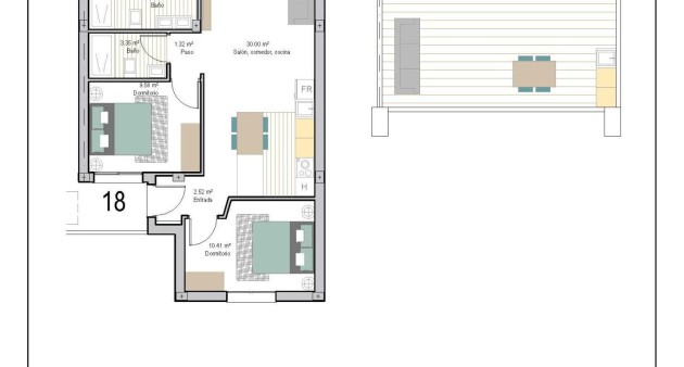 New Build - Penthouse - Torre Pacheco - San Cayetano