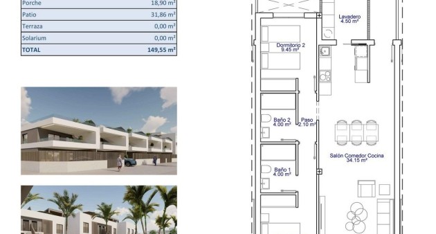 Novostavba - Apartment - Pilar de La Horadada - pueblo