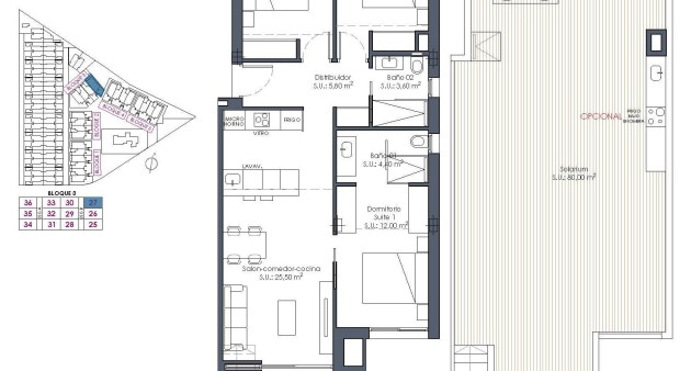 Novostavba - Penthouse - Los Alcázares - Serena Golf
