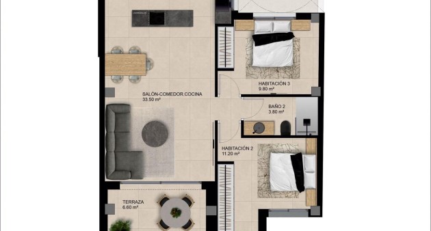 Novostavba - Penthouse - Catral - pueblo