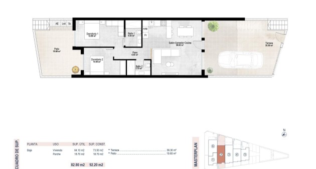 Novostavba - Bungalow - San Pedro del Pinatar - Pueblo