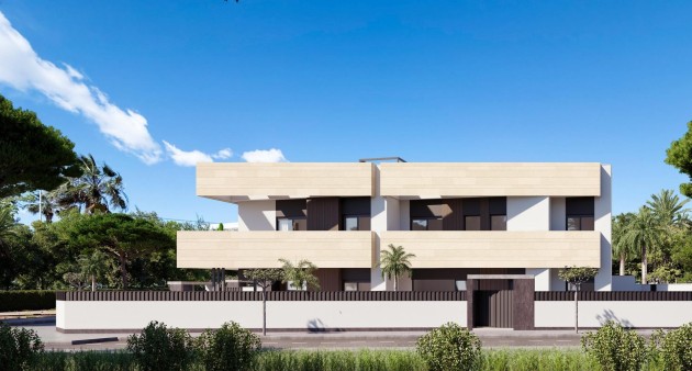 Novostavba - Bungalow - Pilar de La Horadada - parques de Andromeda