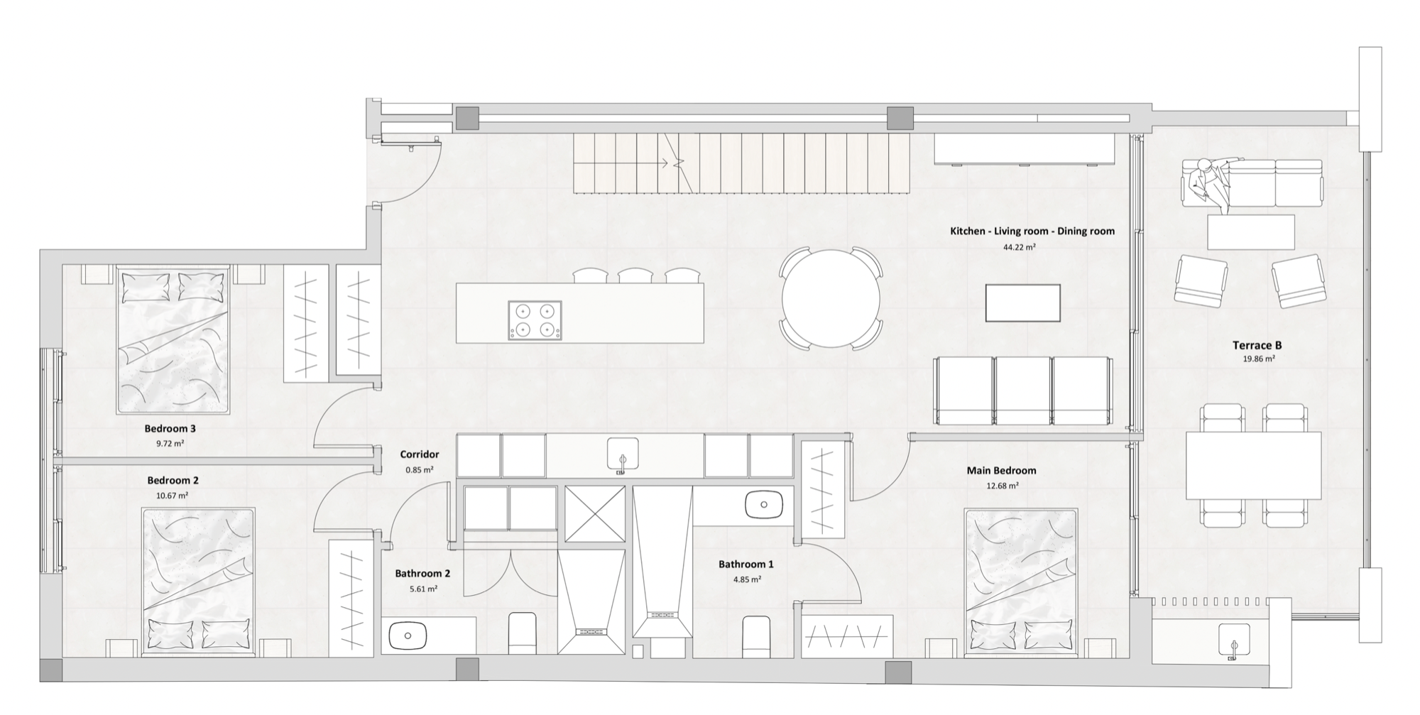 Nowo zbudowane - Apartament - La Mata