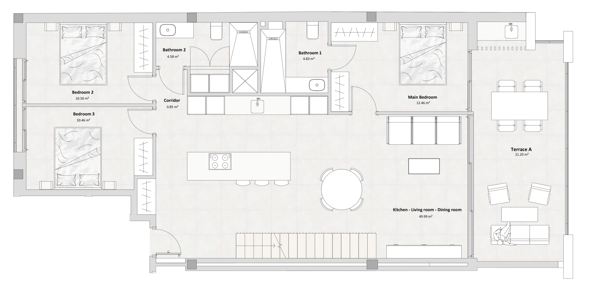 Nowo zbudowane - Apartament - La Mata