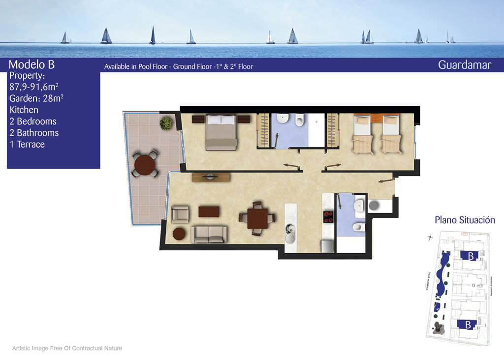 Nybygg - Leilighet - Guardamar del Segura