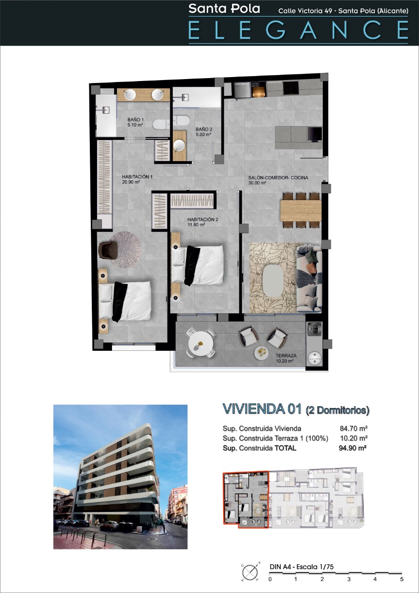 New Build - Apartment - Santa Pola