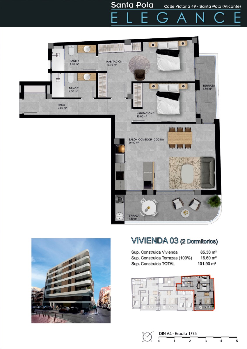 New Build - Apartment - Santa Pola