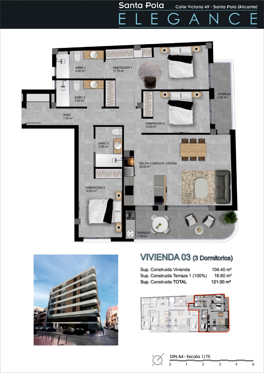 New Build - Apartment - Santa Pola