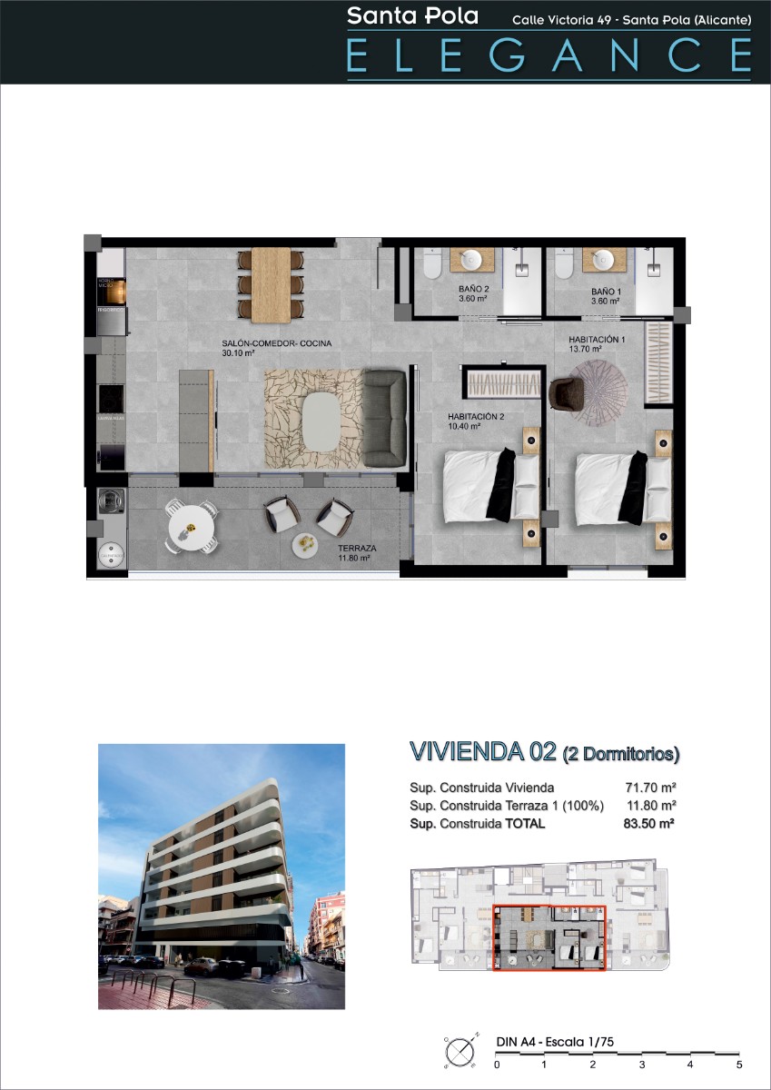 New Build - Apartment - Santa Pola