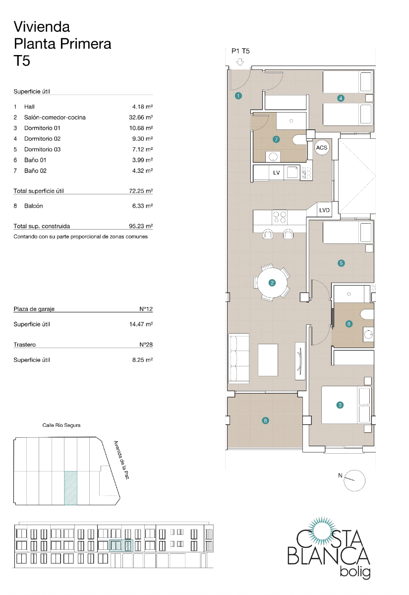Nowo zbudowane - Apartament - Jacarilla