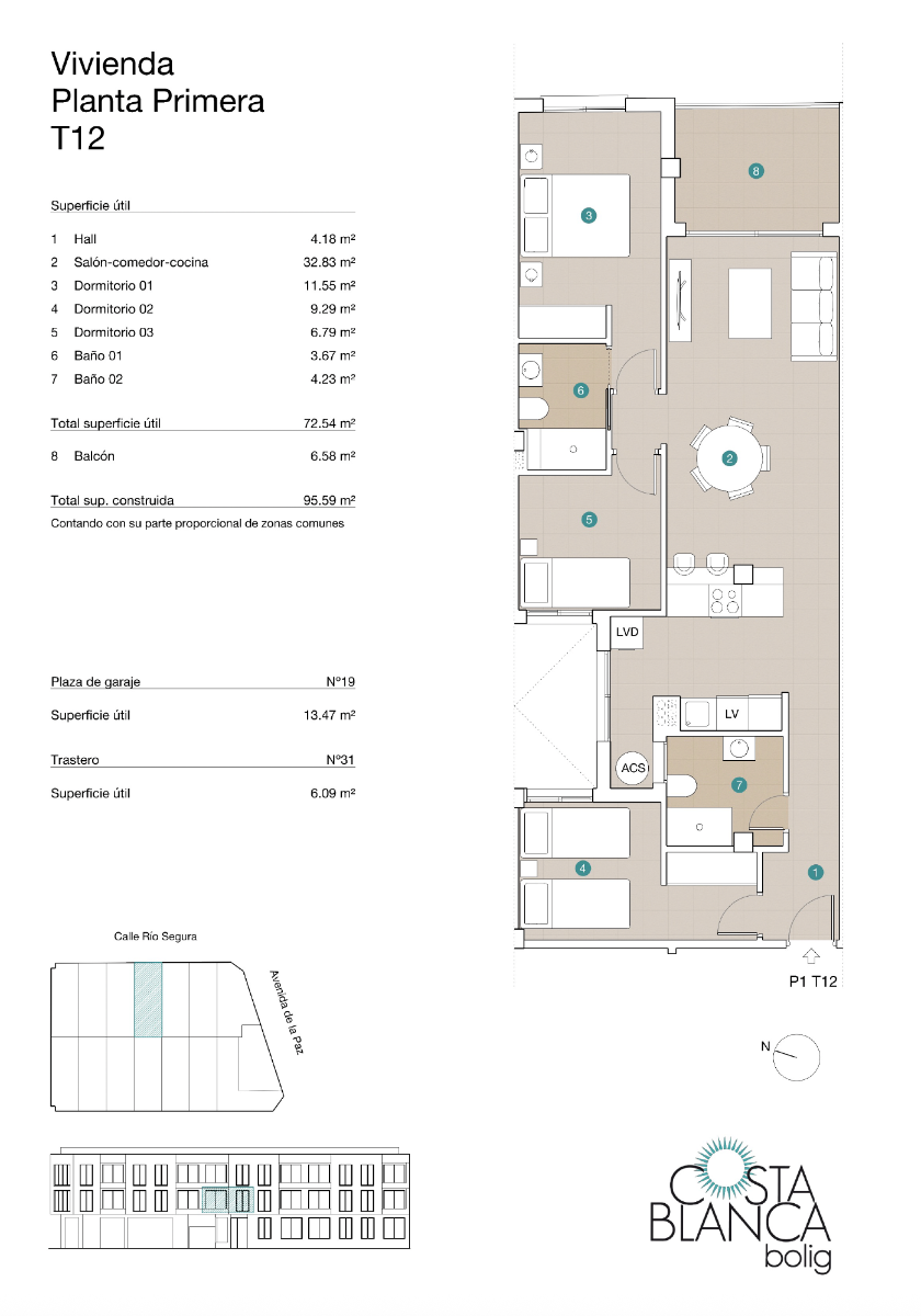 Nowo zbudowane - Apartament - Jacarilla