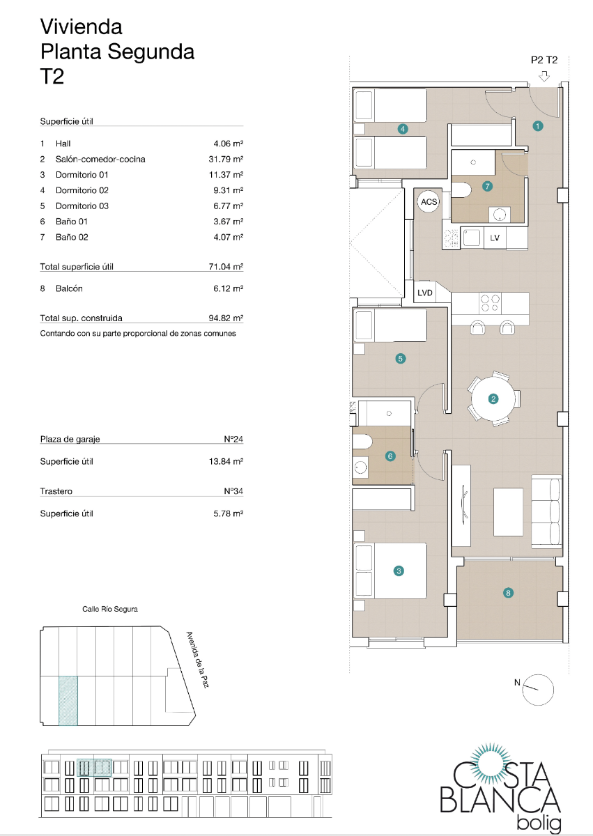 Nowo zbudowane - Apartament - Jacarilla