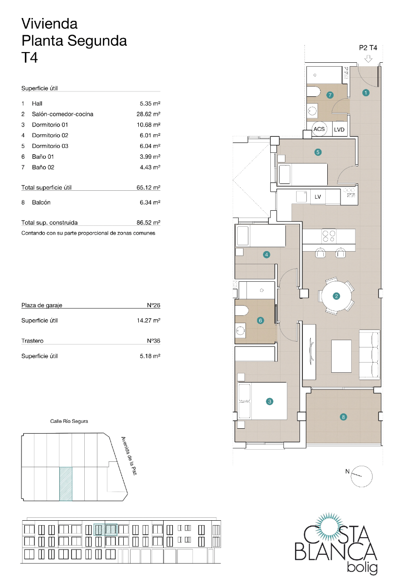 Nowo zbudowane - Apartament - Jacarilla