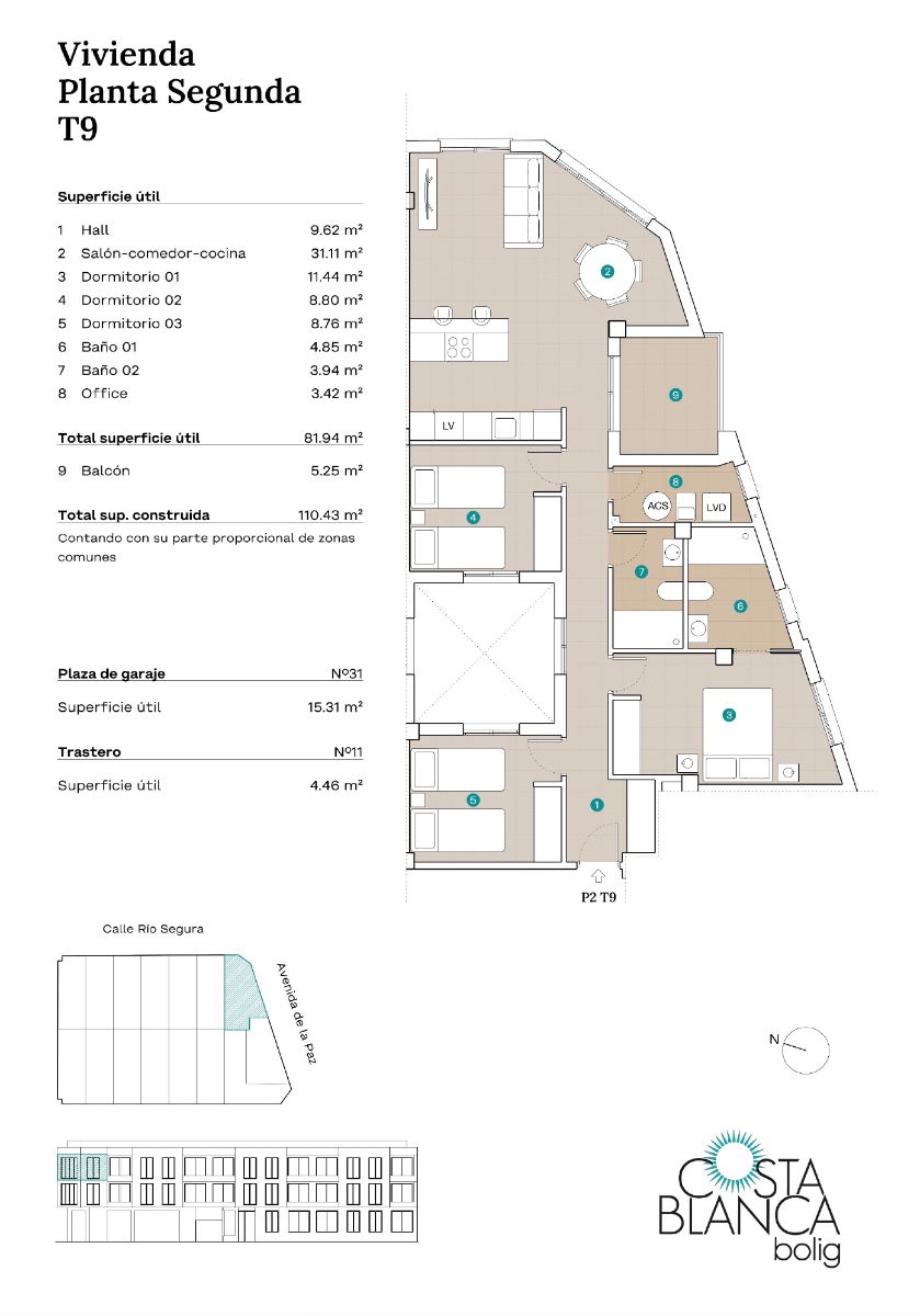 Nybygg - Leilighet - Jacarilla