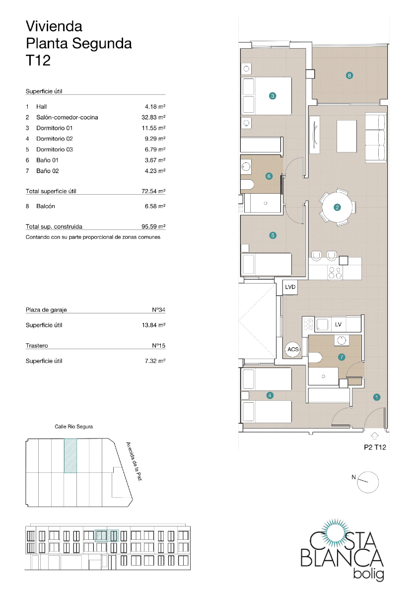 Nowo zbudowane - Apartament - Jacarilla