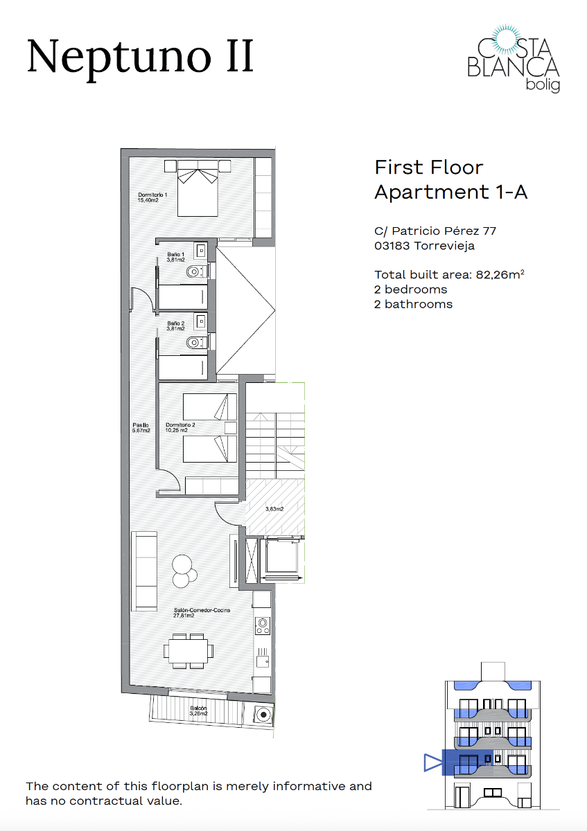 New Build - Apartment - Torrevieja - Playa del Acequión