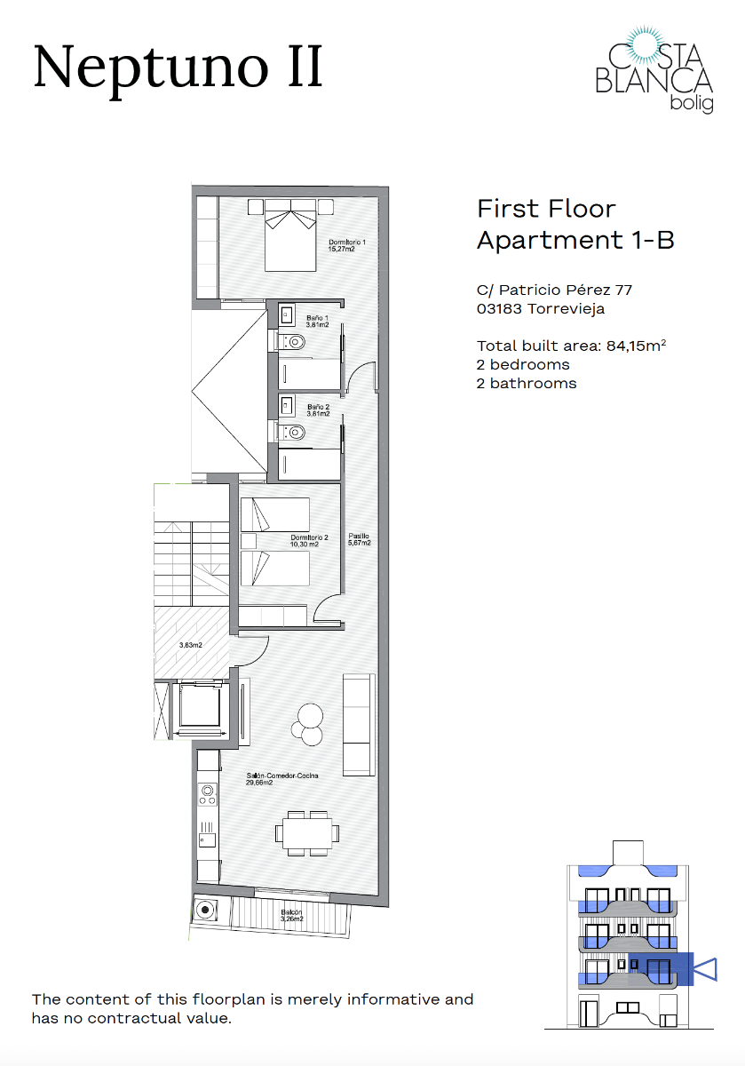 New Build - Apartment - Torrevieja - Playa del Acequión