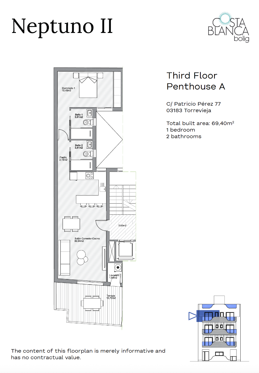 New Build - Penthouse - Torrevieja - Playa del Acequión