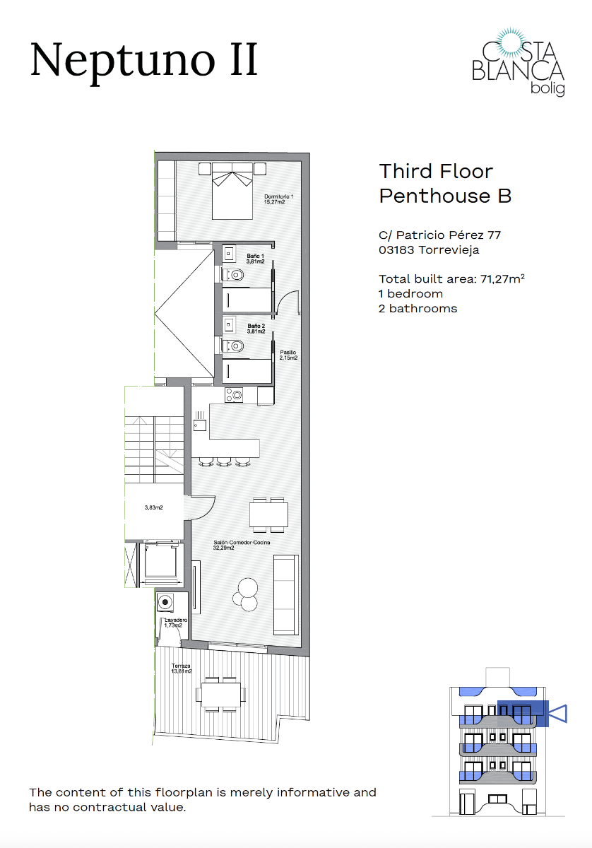 New Build - Penthouse - Torrevieja - Playa del Acequión