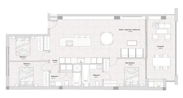 Nowo zbudowane - Apartament - La Mata