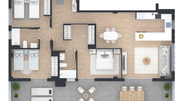 Sale - Apartment - Alicante - Benalua