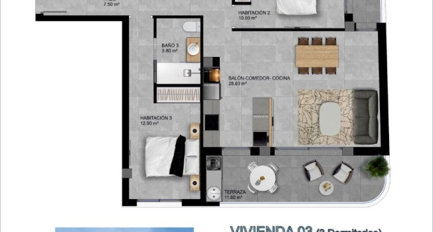 New Build - Apartment - Santa Pola