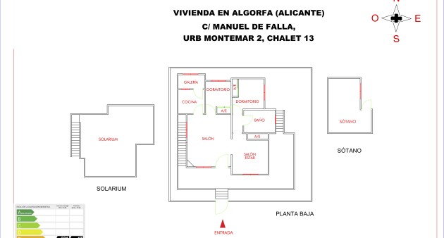 Sale - Villa - Algorfa