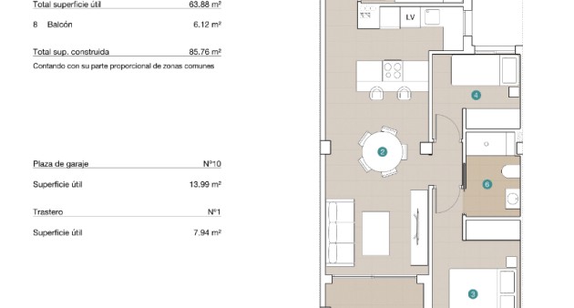 Nouvelle construction - Apartment - Jacarilla