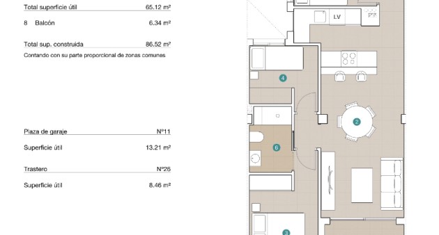 Nouvelle construction - Apartment - Jacarilla