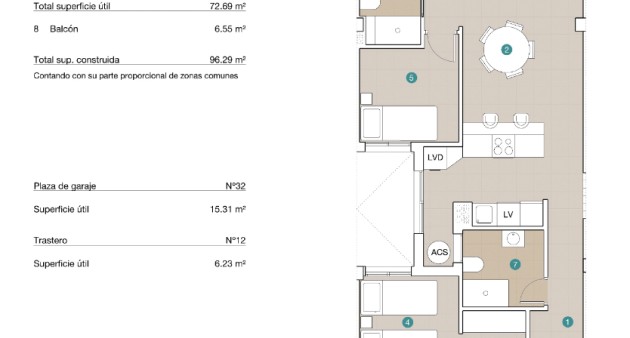 Nueva construcción  - Piso - Jacarilla