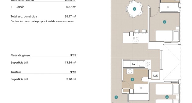 Nueva construcción  - Piso - Jacarilla