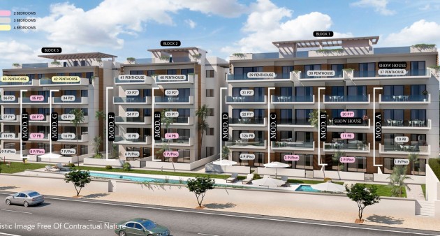 Nybygg - Leilighet - Guardamar del Segura